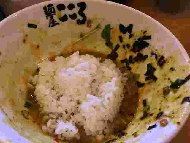 ご飯を入れて追い飯