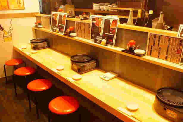 生肉流通センター栄本店の内装