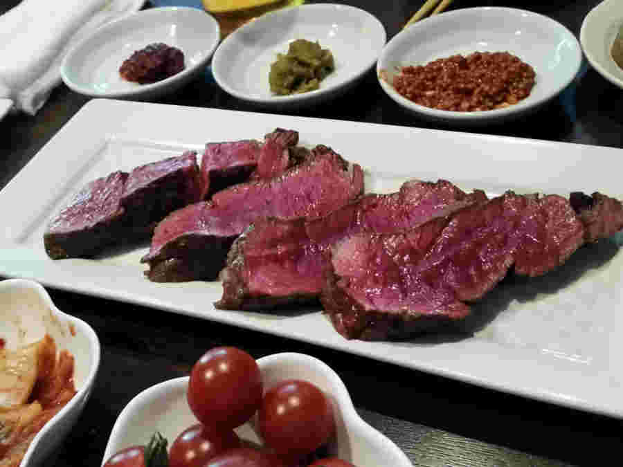 肉と薬味