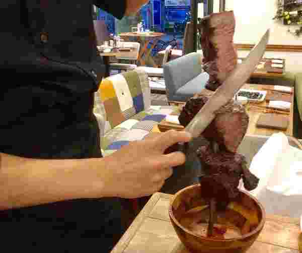 ランプ肉シュラスコ