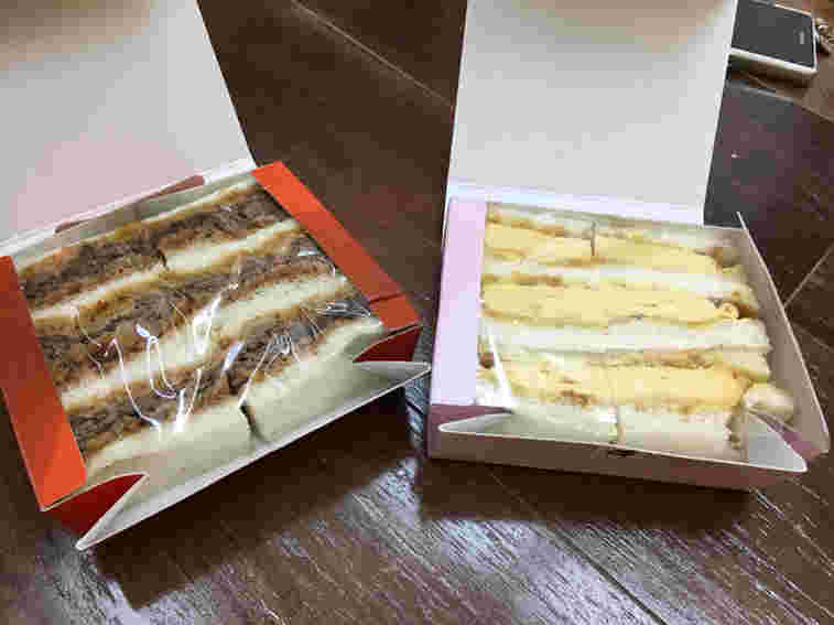 ニューヨークウィッチーズのサンドイッチ