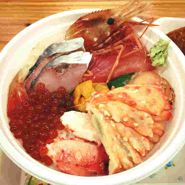 勝手丼持ち帰り
