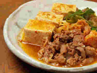 キムチ肉豆腐