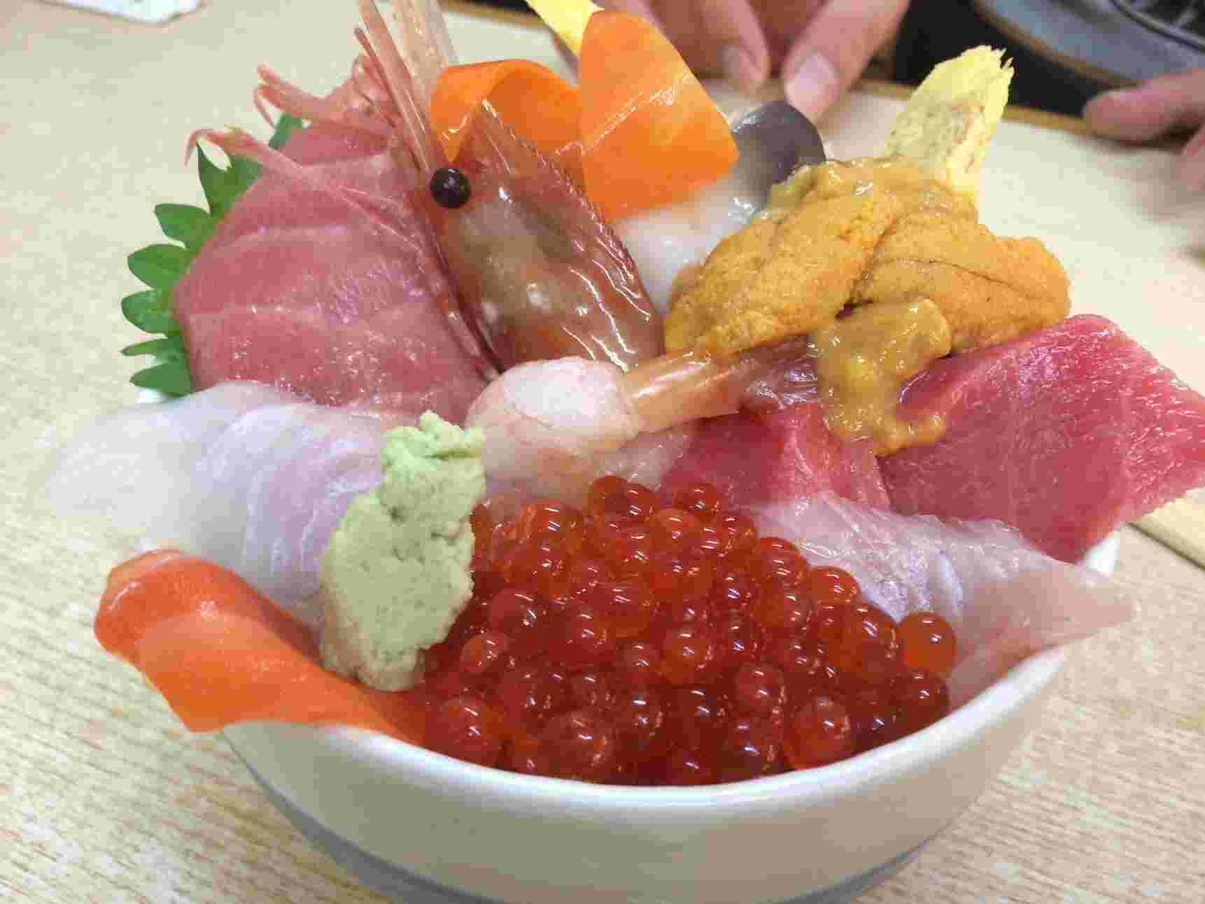 わさびの海鮮丼