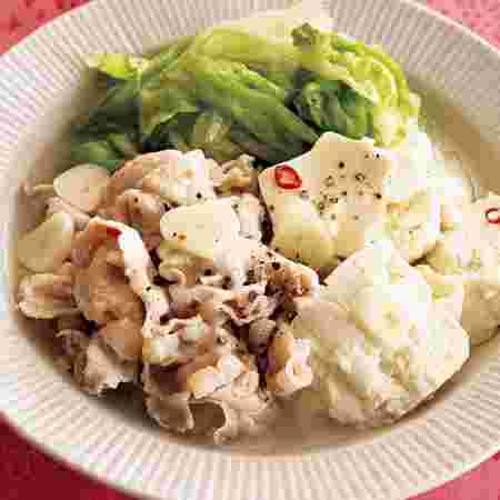 塩レモン肉豆腐