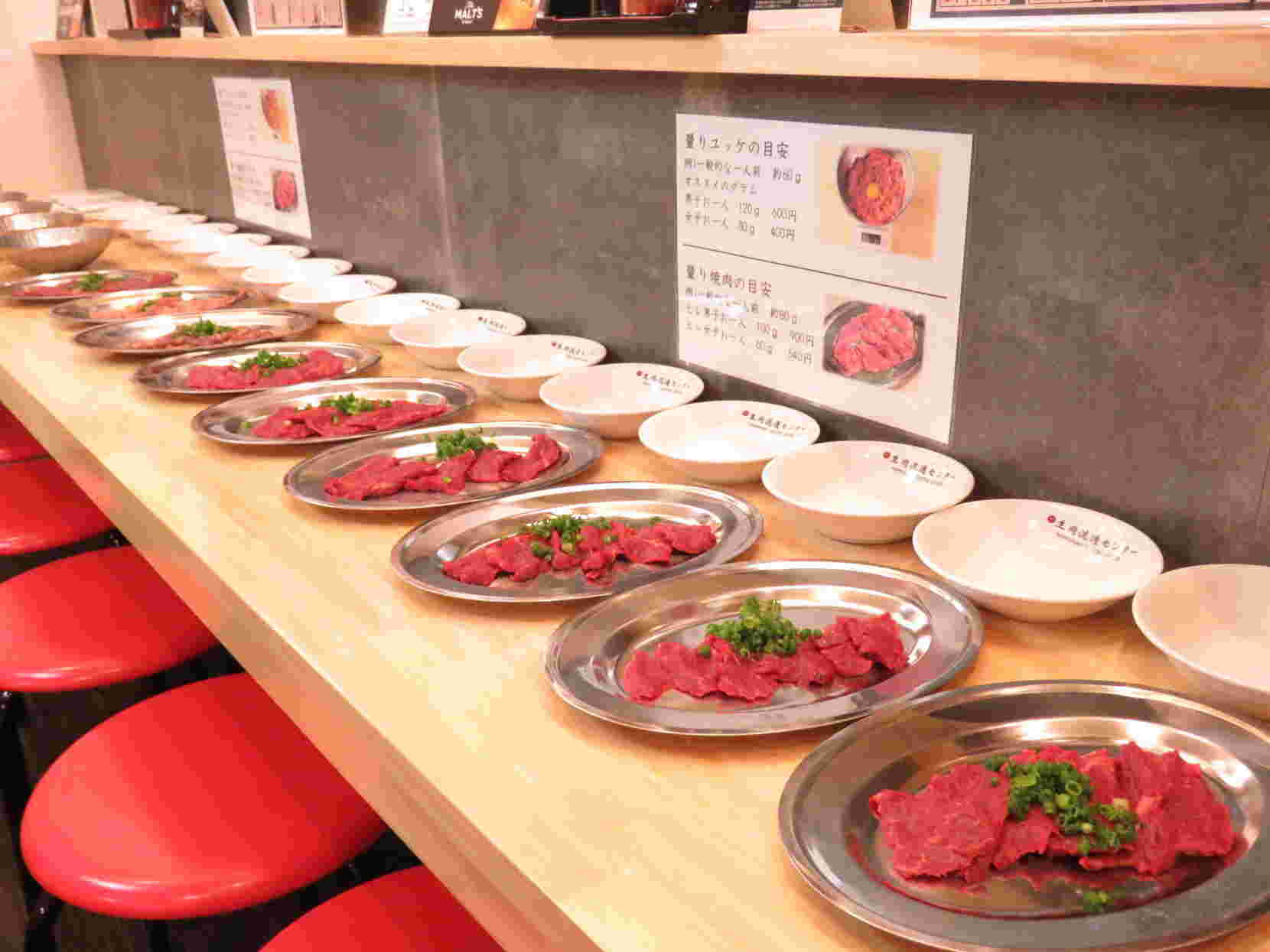 生肉流通センターの食べ放題コース