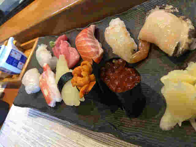 一目で質の良さが分かる握り