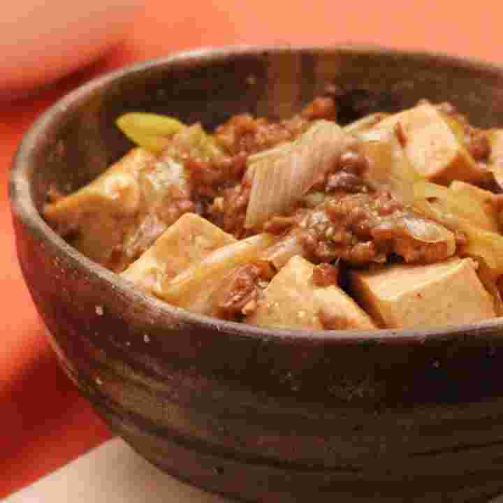 ひき肉肉豆腐