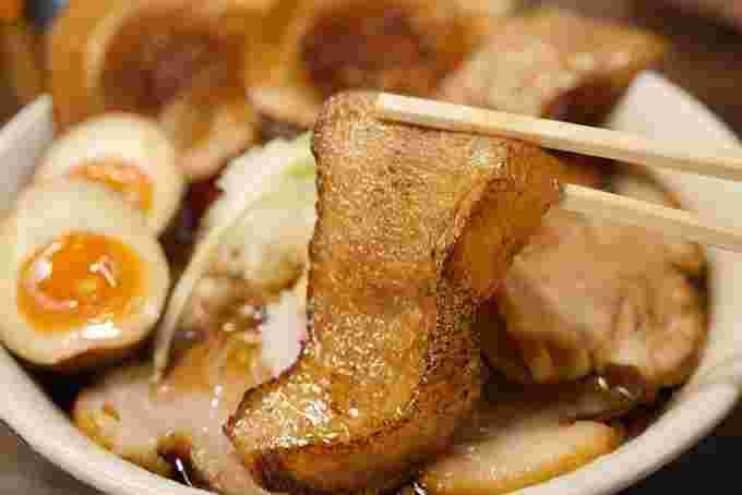 肉そばけいすけのチャーシュー
