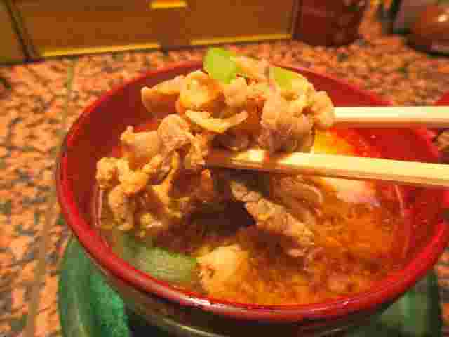 釧路名物かしわ抜き