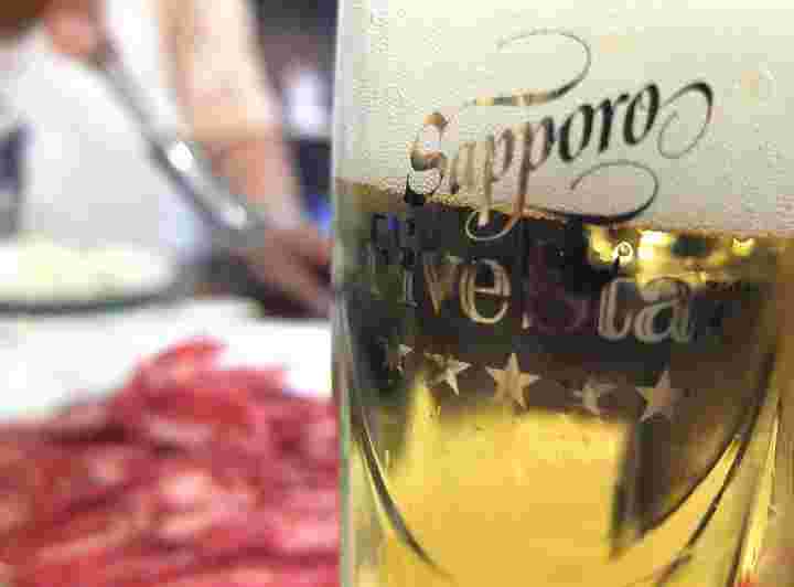 サッポロビール園でしか飲めないサッポロファイブスター