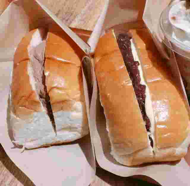 コッペパンの包み方