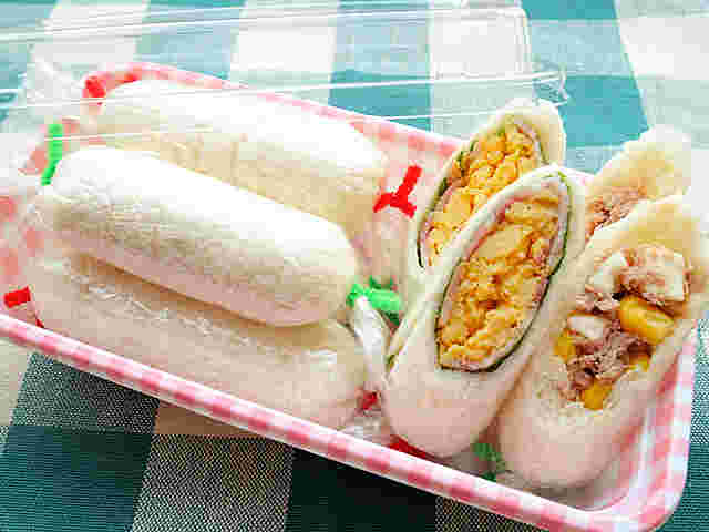 キャンディサンドイッチの包み方