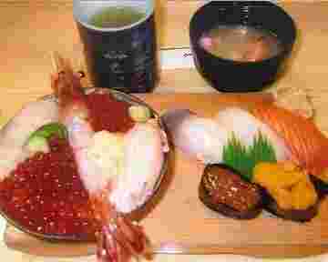 特選握り丼セット