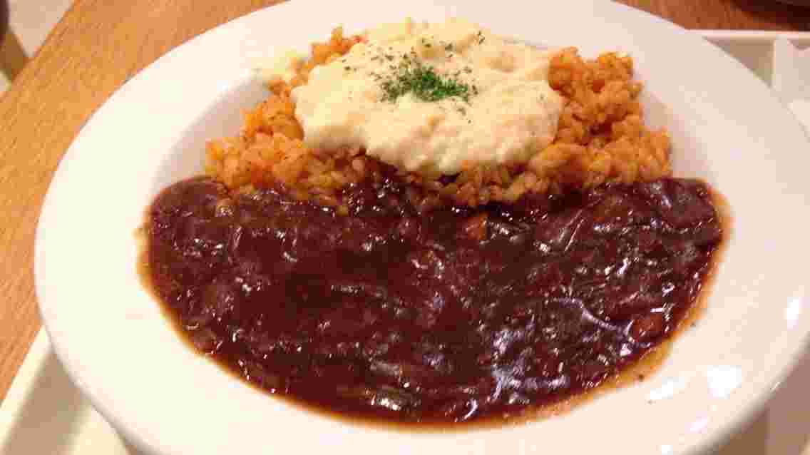 ハヤシライスも選べるカレーセット