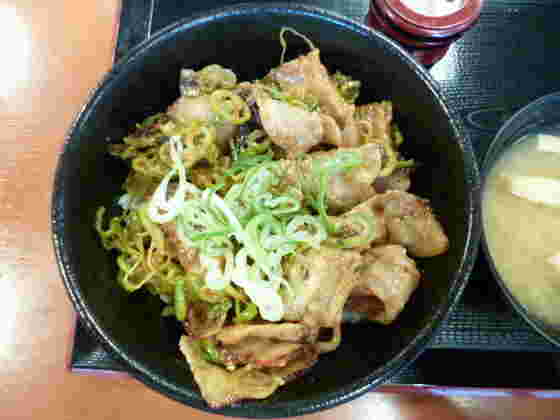 味噌だれ豚丼