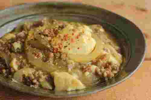 カレー肉豆腐