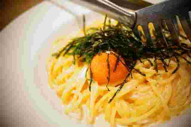 博多明太子のパスタ