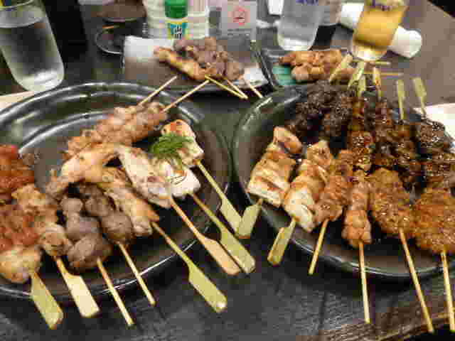 鶏せいの焼き鳥盛り合わせ