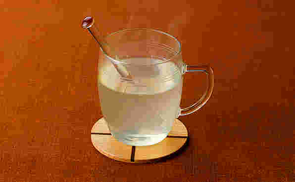 レモン酢のお湯割り
