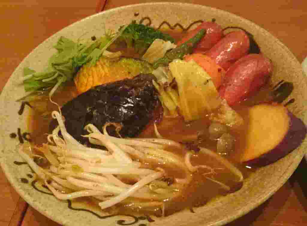 具沢山のスープカレー