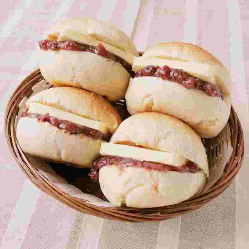もちもち食感 あんバターサンドパン