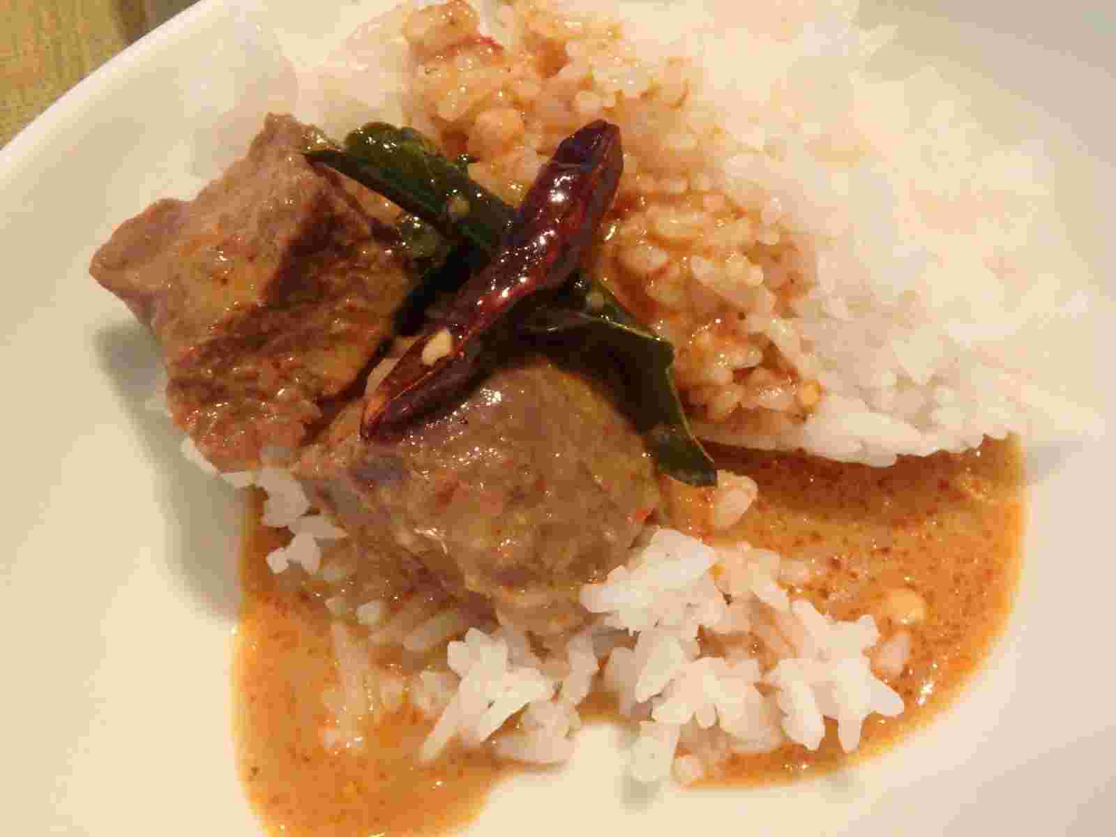 マッサマンカレー(税抜き1680円)