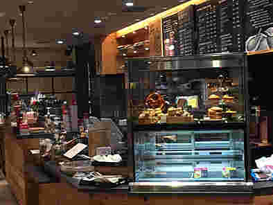 シアトルズ・ベスト・コーヒー店内