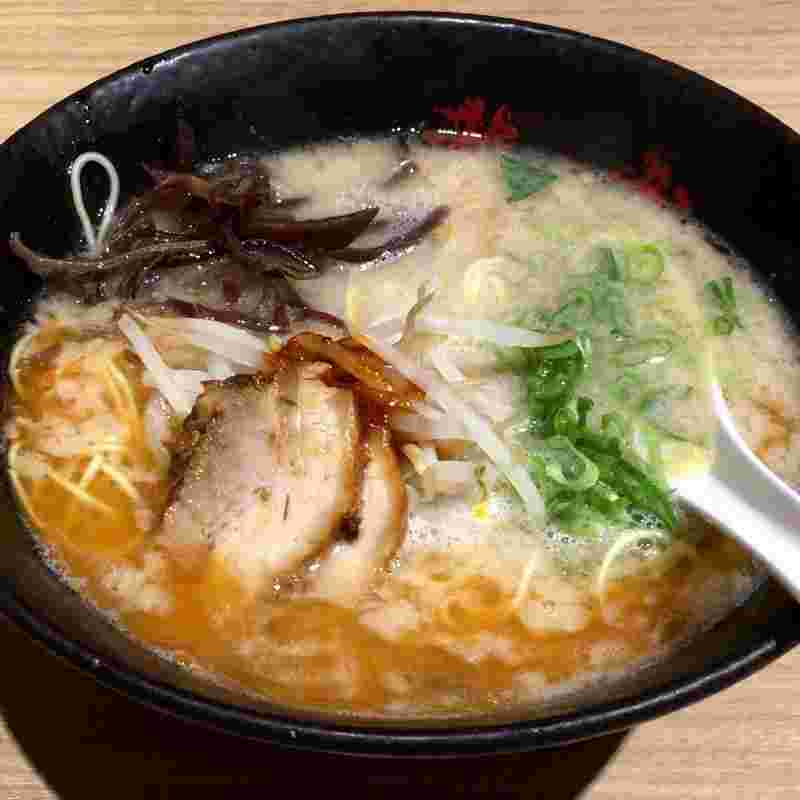 「龍の家ワシントン通店」ラーメン