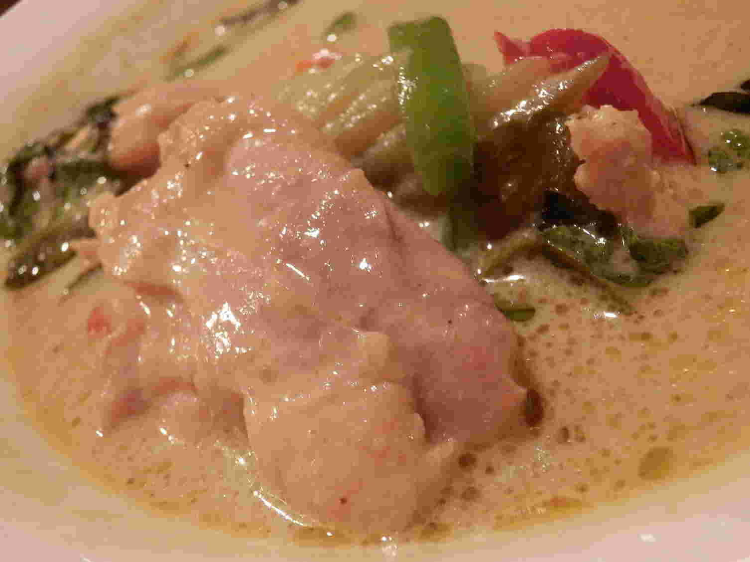 クルン・サイアム 自由が丘店のグリーンカレー