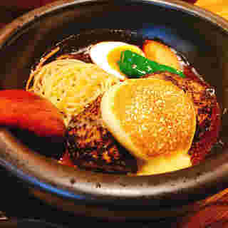 俺のハンバーグが人気メニュー