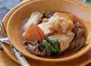 みぞれ肉豆腐