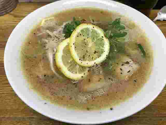 らーめん与壱のレモンラーメン