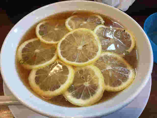 一休のレモン醤油ラーメン