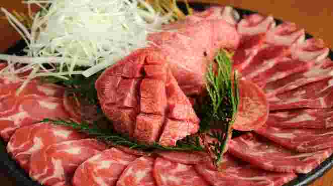 本格派焼肉白石家のお肉