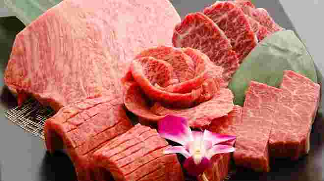 牛亭 五反田店のお肉