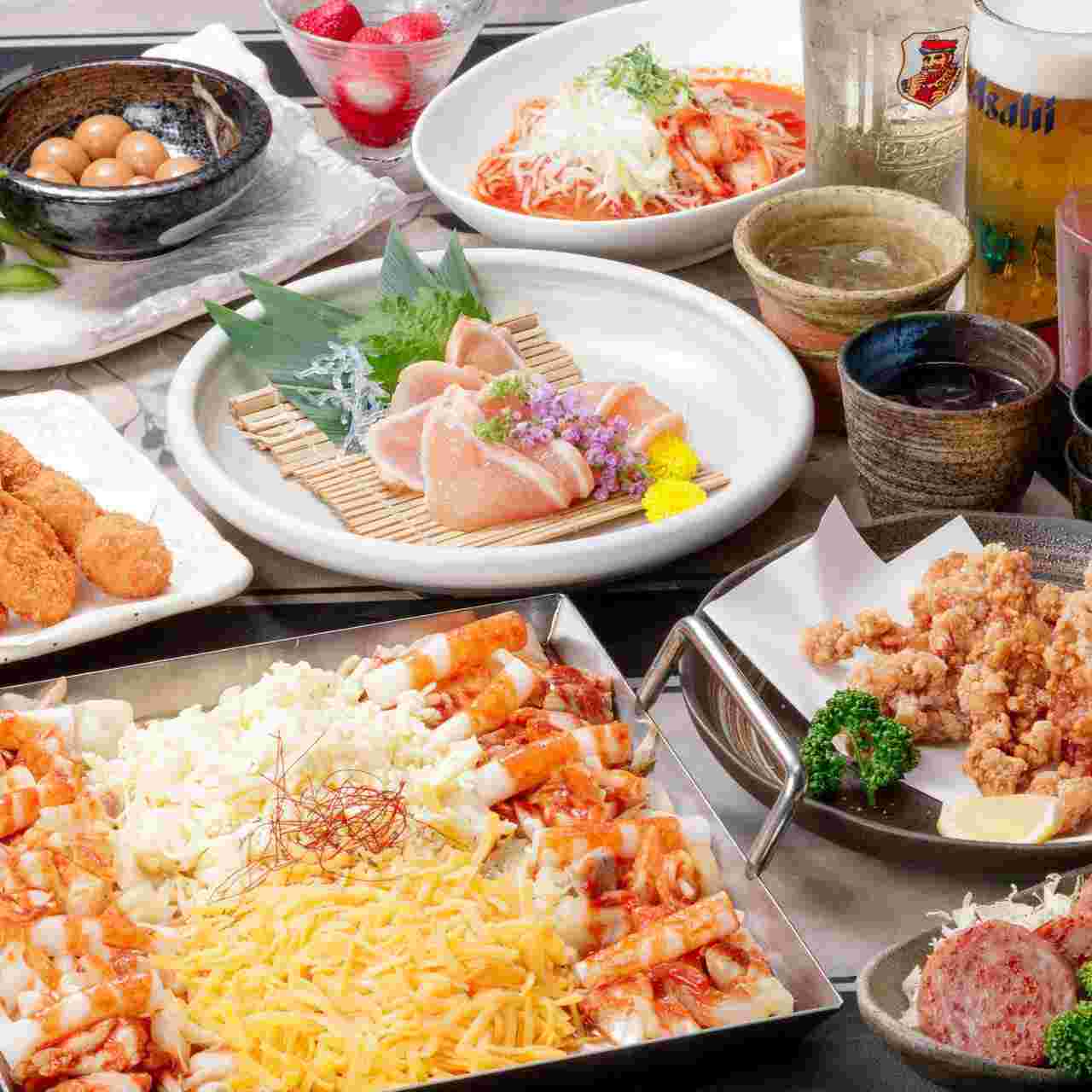 2時間食べ放題飲み放題コース