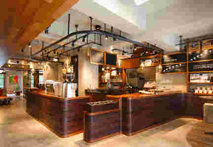 Neighborhood and Coffee 代沢5丁目店の店内
