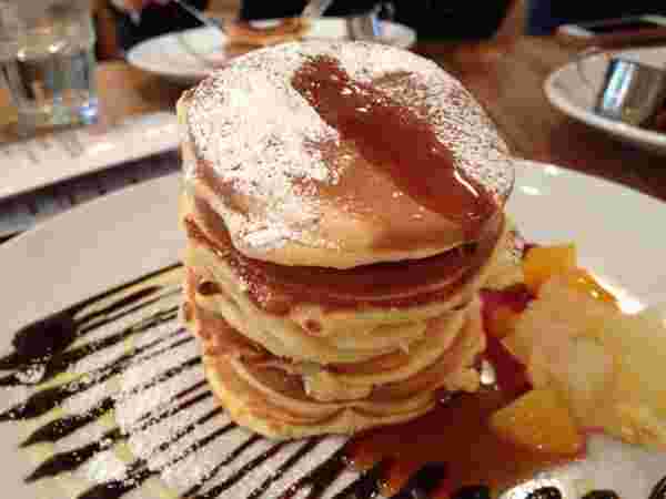 ムーミンベーカリー＆カフェのパンケーキ