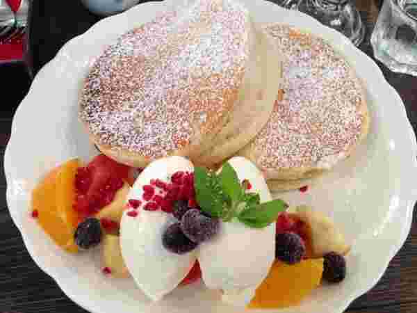 カフェデルソルのパンケーキ