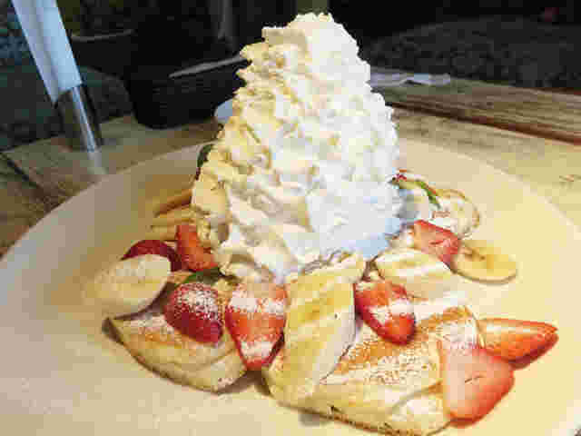 コナズ珈琲 那珂川のパンケーキ