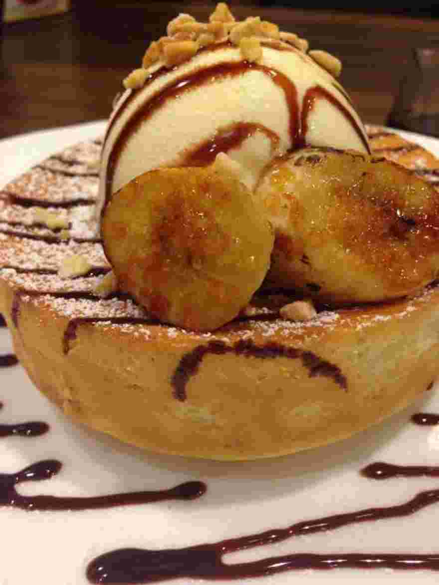 星乃珈琲店 福岡ソラリア店のパンケーキ