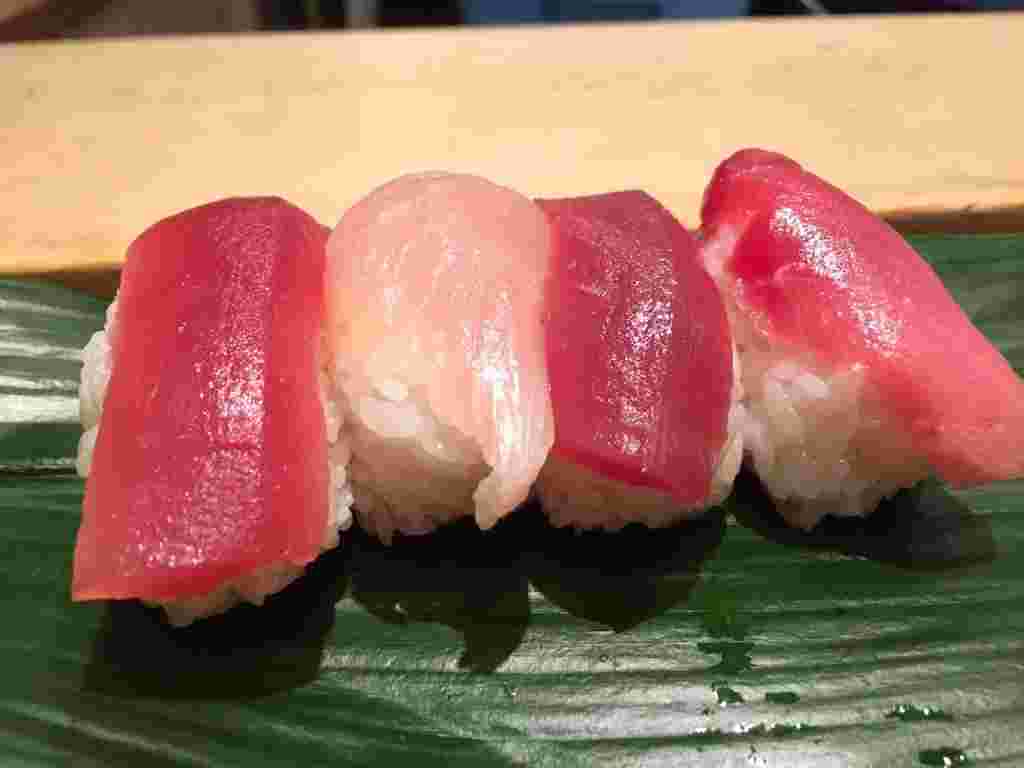ぎんざまぐろやの握り