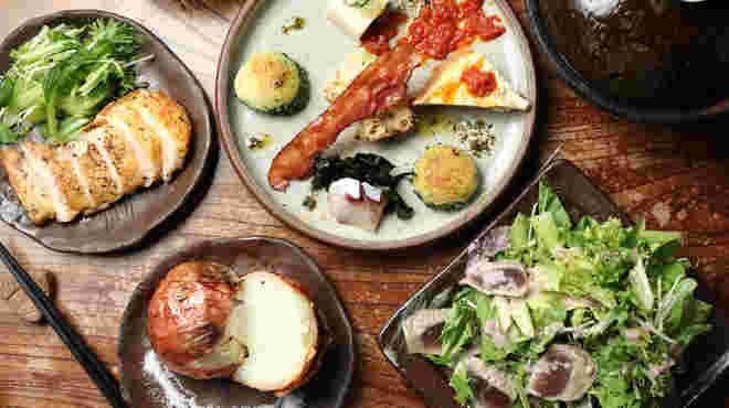 「農民カフェ」料理