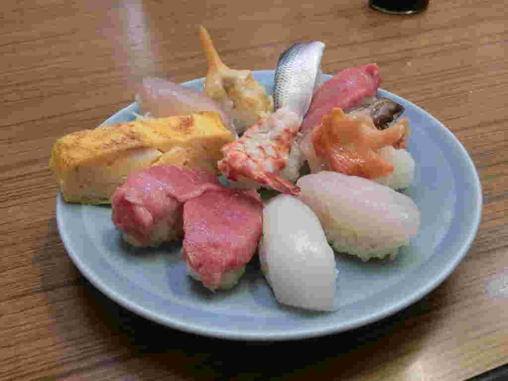 本種の握り寿司1.5人前