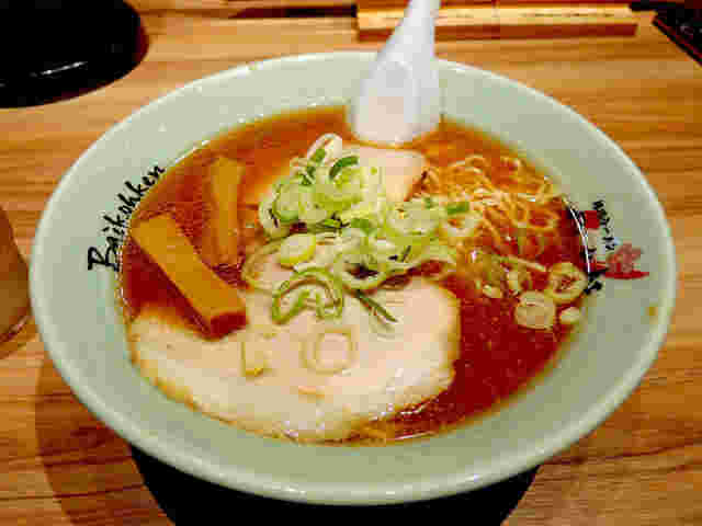 梅光軒の醤油ラーメン