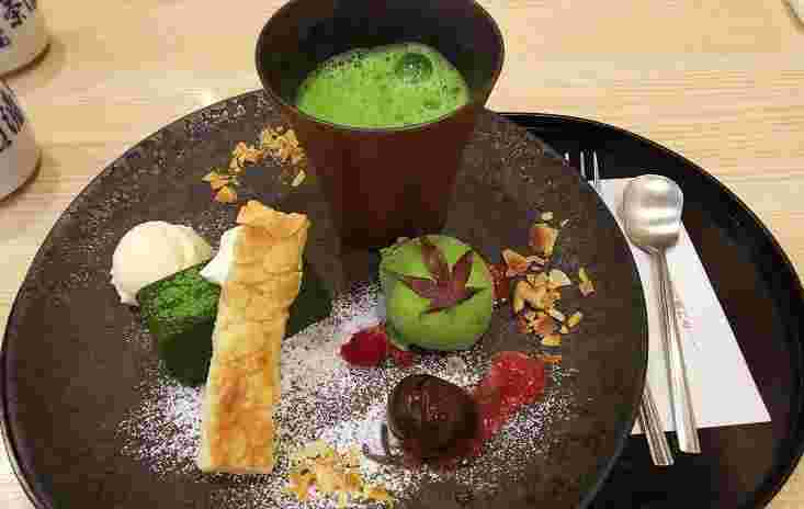 「茶寮都路里・祇園本店」デザート