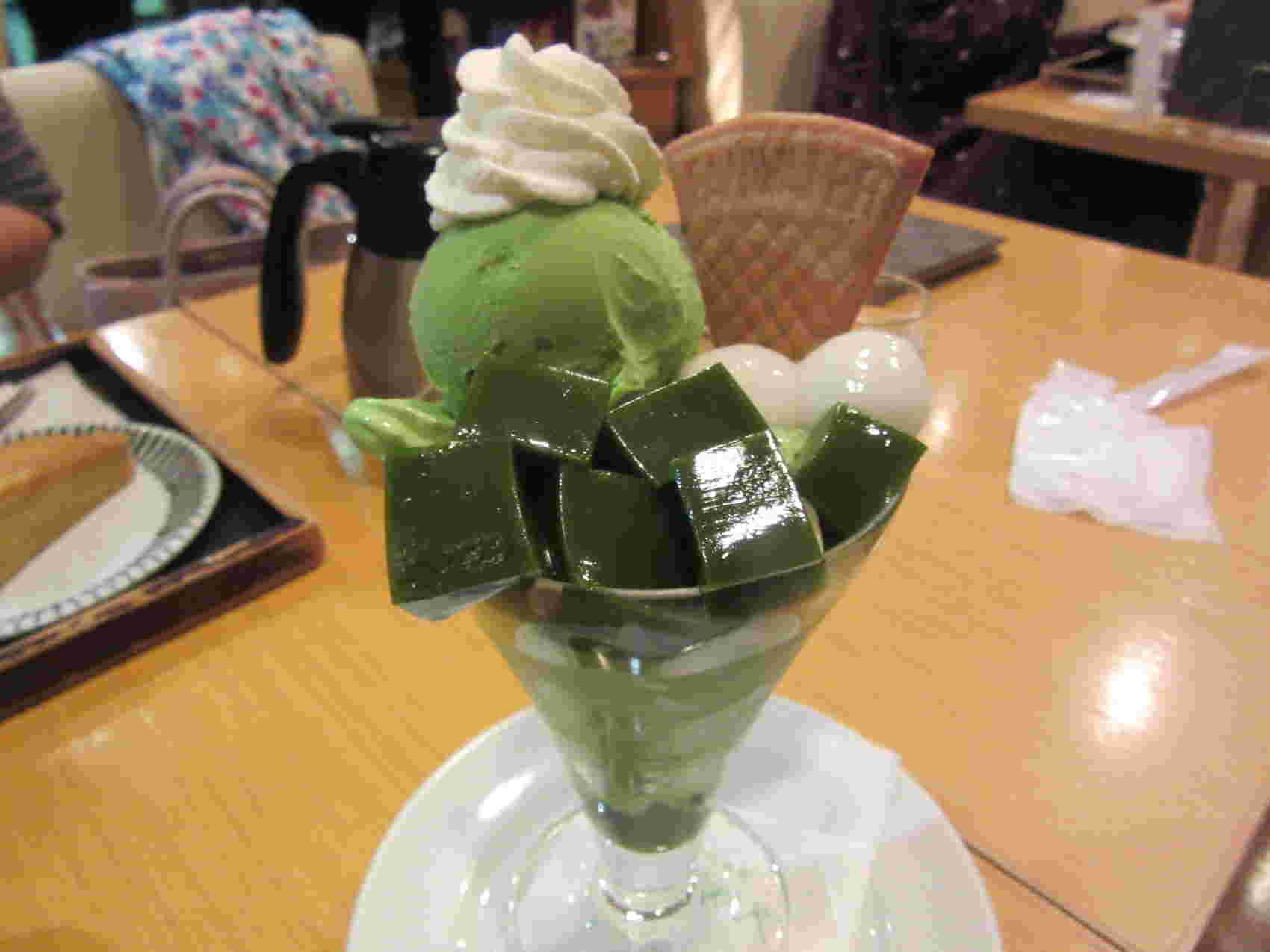抹茶パフェ