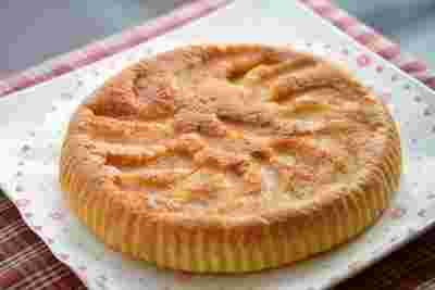 りんごのマーブルケーキ