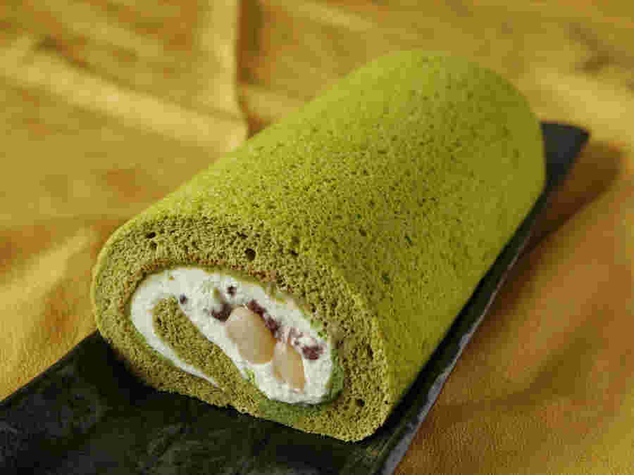 グラマシーニューヨークの京抹茶贅沢ロール